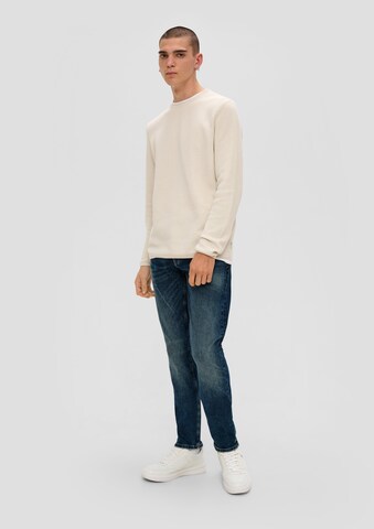 QS Slimfit Jeans 'Rick' i blå