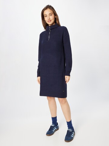 GARCIA Knitted dress in Blue: front