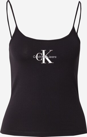 Top di Calvin Klein Jeans in nero: frontale