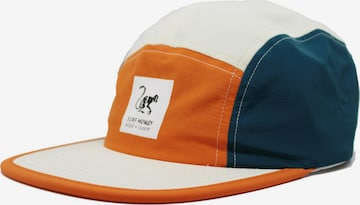 Surf Monkey Athletic Cap in Orange: front