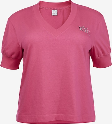 Rock Your Curves by Angelina K. T-Shirt in Pink: predná strana