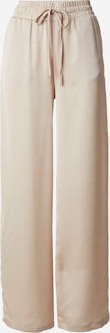 VILA Wide Leg Hose 'ELLETTE' in Beige: predná strana