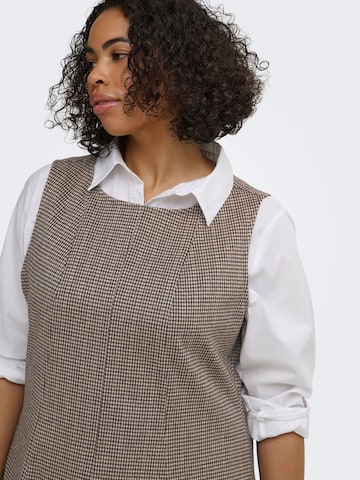 ONLY Carmakoma - Vestido 'CARAzura' en blanco