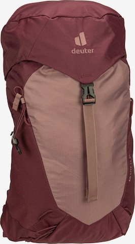DEUTER Sports Backpack in Red: front