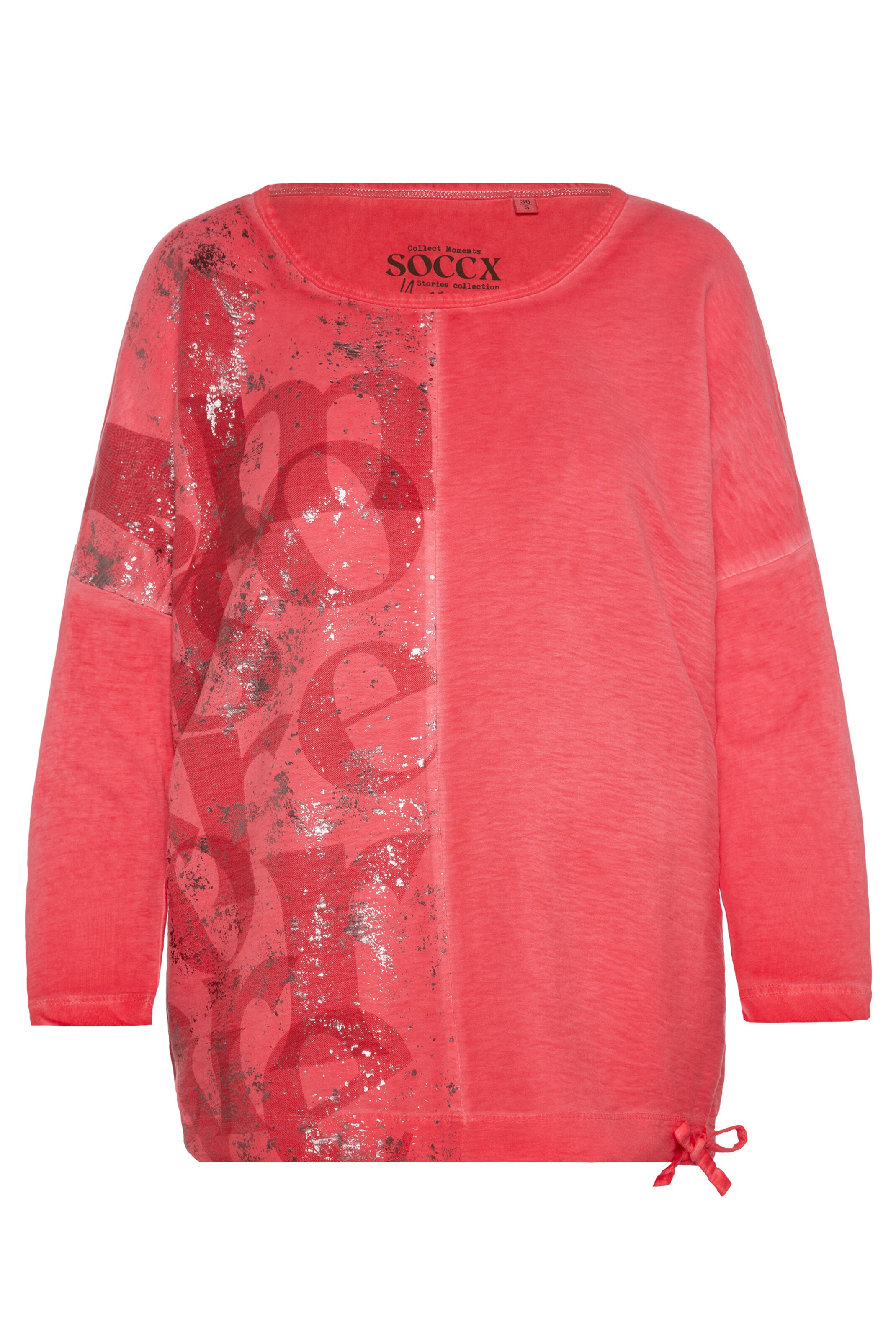 Soccx Shirts 'Memory Lane' i rød: forside