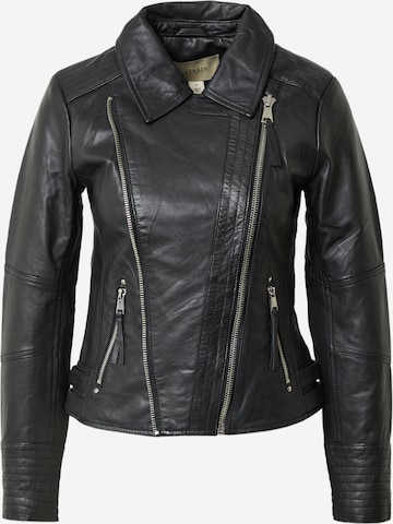 Oasis Between-season jacket in Black: front