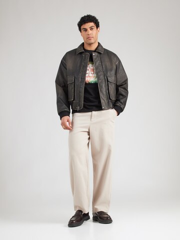 HUGO Shirt 'Damoru' in Zwart