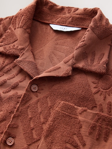 Next Regular fit Риза в оранжево