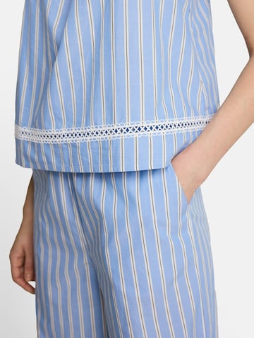 TOM TAILOR DENIM Bluse in Blau