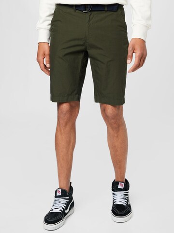 Regular Pantalon chino Petrol Industries en vert : devant