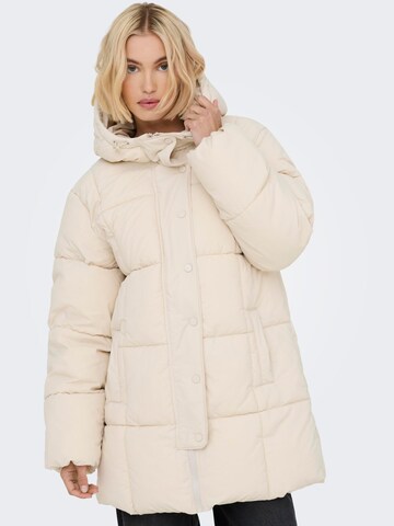 JDY Vinterjakke 'WONDER' i beige