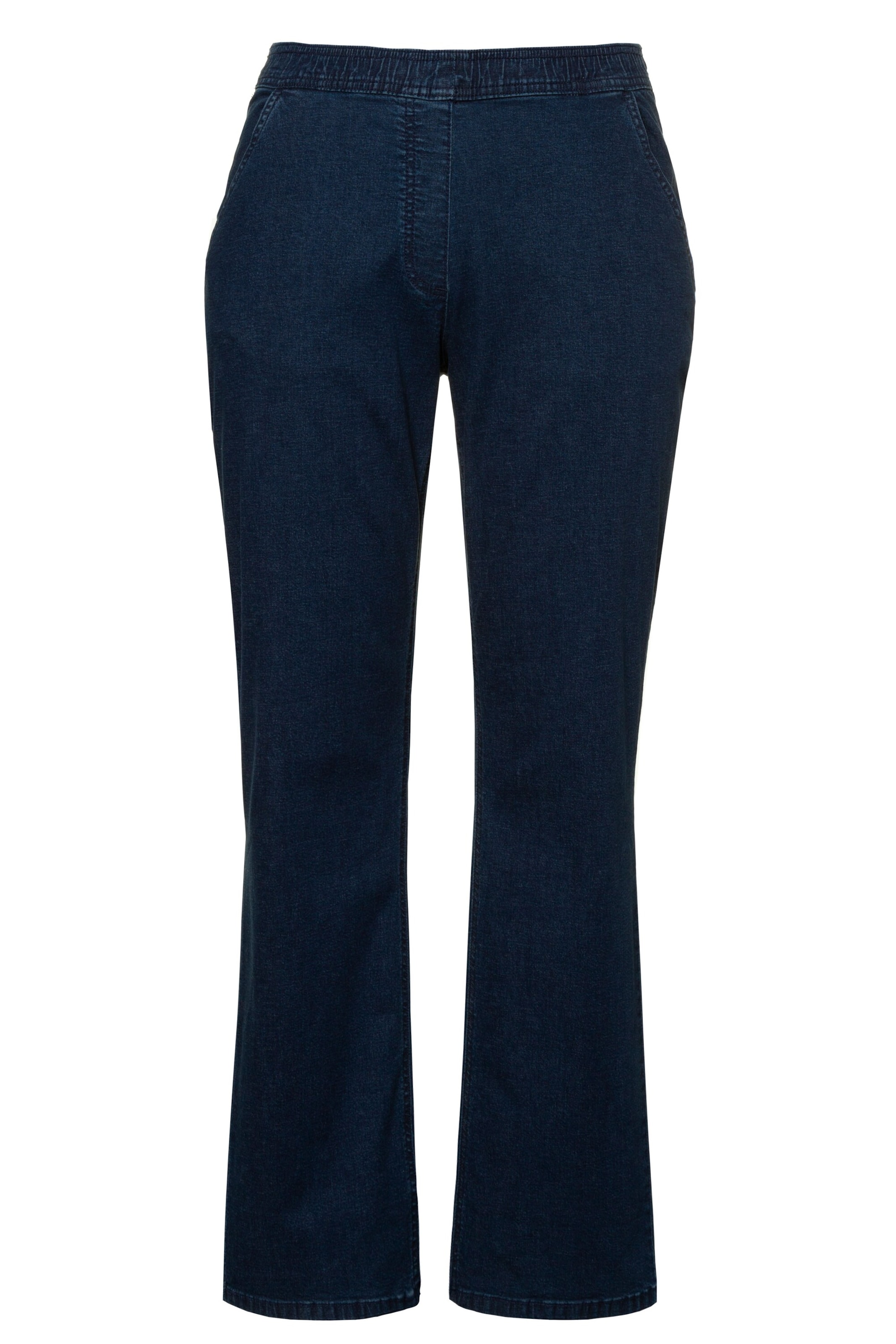 Ulla Popken Bootcut Jeans 'Mandy' in Blauw: voorkant