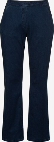 Ulla Popken Boot cut Jeans 'Mandy' in Blue: front