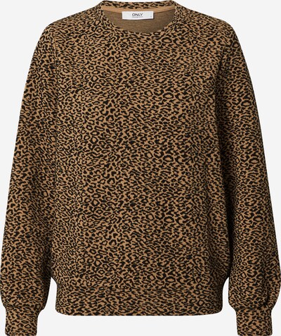 ONLY Pullover 'Sofia' in cognac / schwarz, Produktansicht