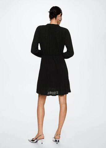 MANGO Shirt Dress 'Posada' in Black