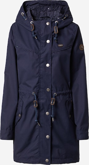 Ragwear Parka mi-saison 'Canny' en bleu marine, Vue avec produit