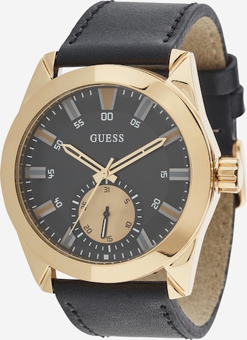 Montre à affichage analogique GUESS en noir : devant