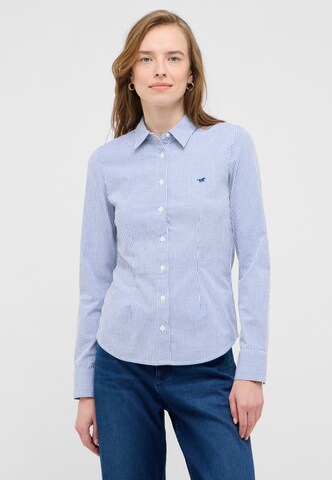 MUSTANG Bluse 'Allegheny' in Blau: Vorderseite