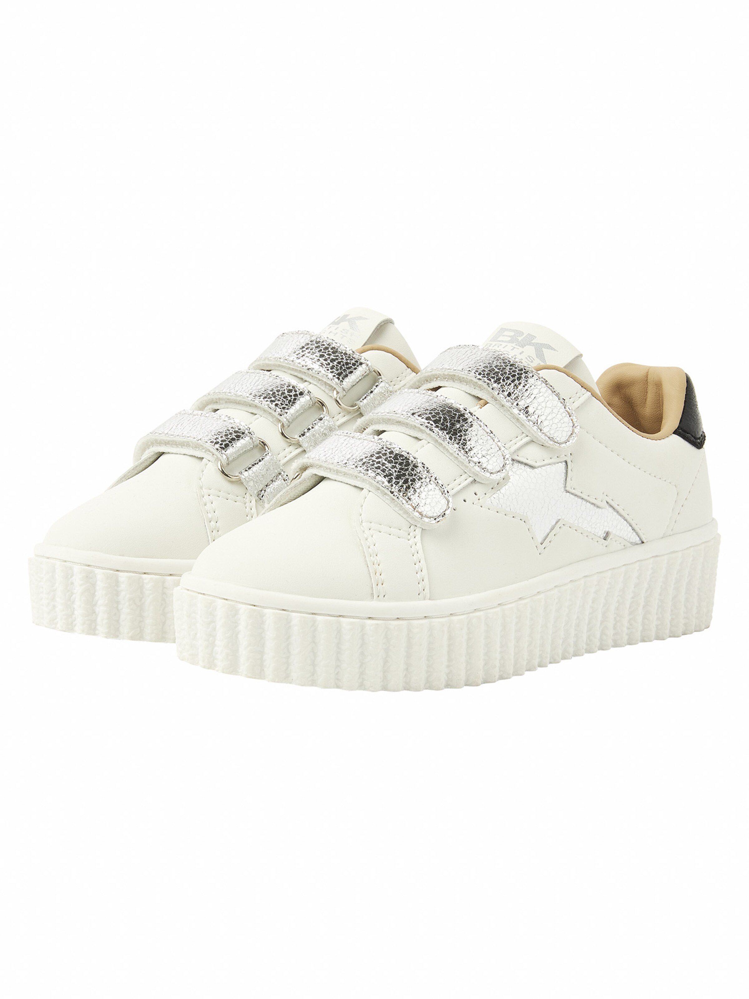 BRITISH KNIGHTS Sneakers ' BLISS VELCRO ' in Wit