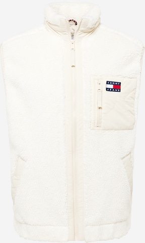 Tommy Jeans - Colete em branco: frente