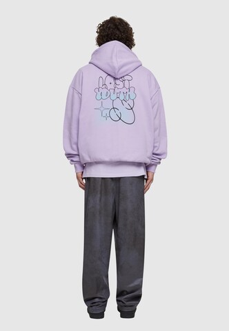 Lost Youth Sweatshirt ' Dreamy Universe ' in Purple