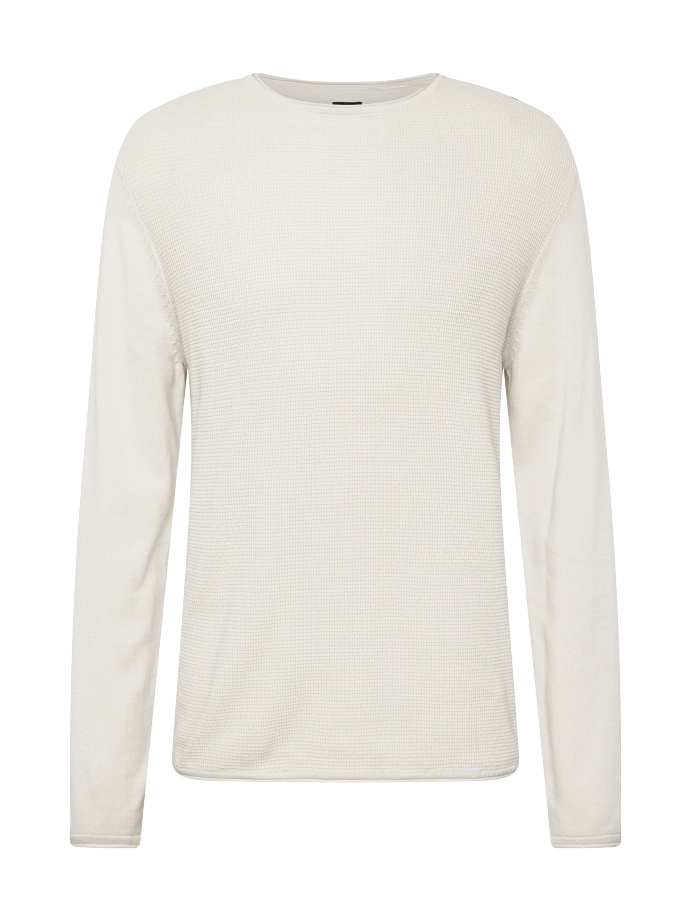 Pull-over QS en gris : devant