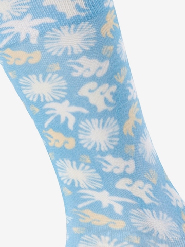BURLINGTON Socks 'Lagoon' in Blue: front