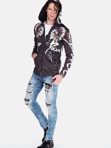 CIPO & BAXX Sweatvest in Zwart