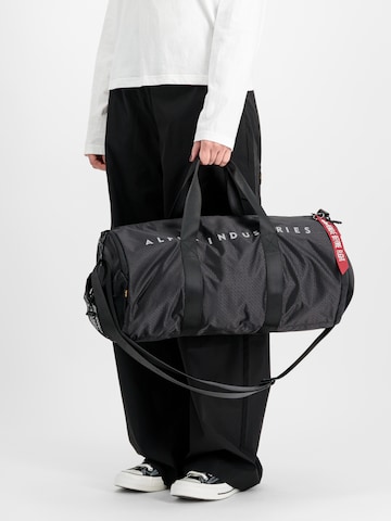 melns ALPHA INDUSTRIES Ceļojumu soma