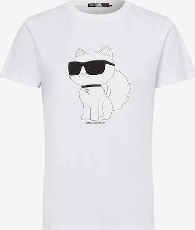 Karl Lagerfeld Shirts 'Ikonik 2.0' i creme / sort / offwhite / naturhvid, Produktvisning