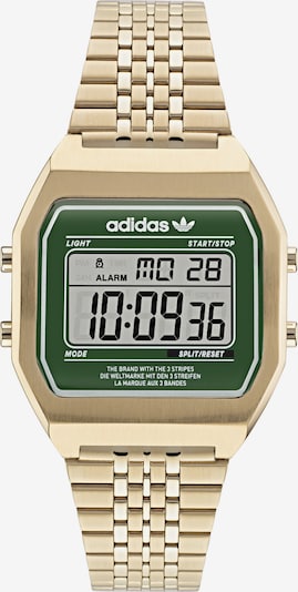 ADIDAS ORIGINALS Digitaal horloge 'Ao Street' in de kleur Goud / Groen, Productweergave