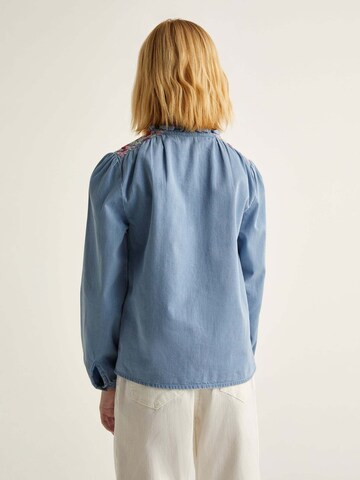 Scalpers Top in Blauw