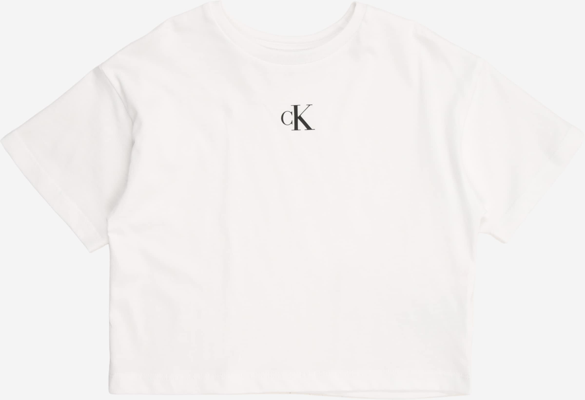 Calvin Klein Jeans Tricou 'Monogram Logo Boxy'