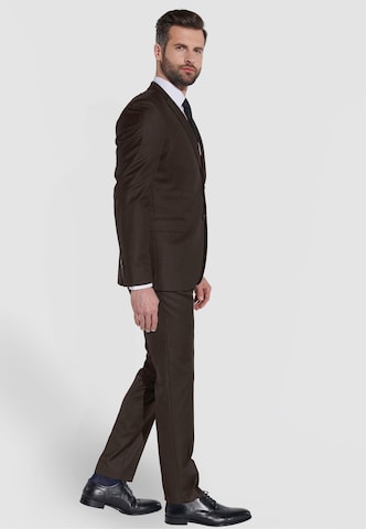 Steffen Klein Slim fit Suit in Brown