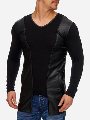 Tazzio Shirt '1218-1' in Schwarz
