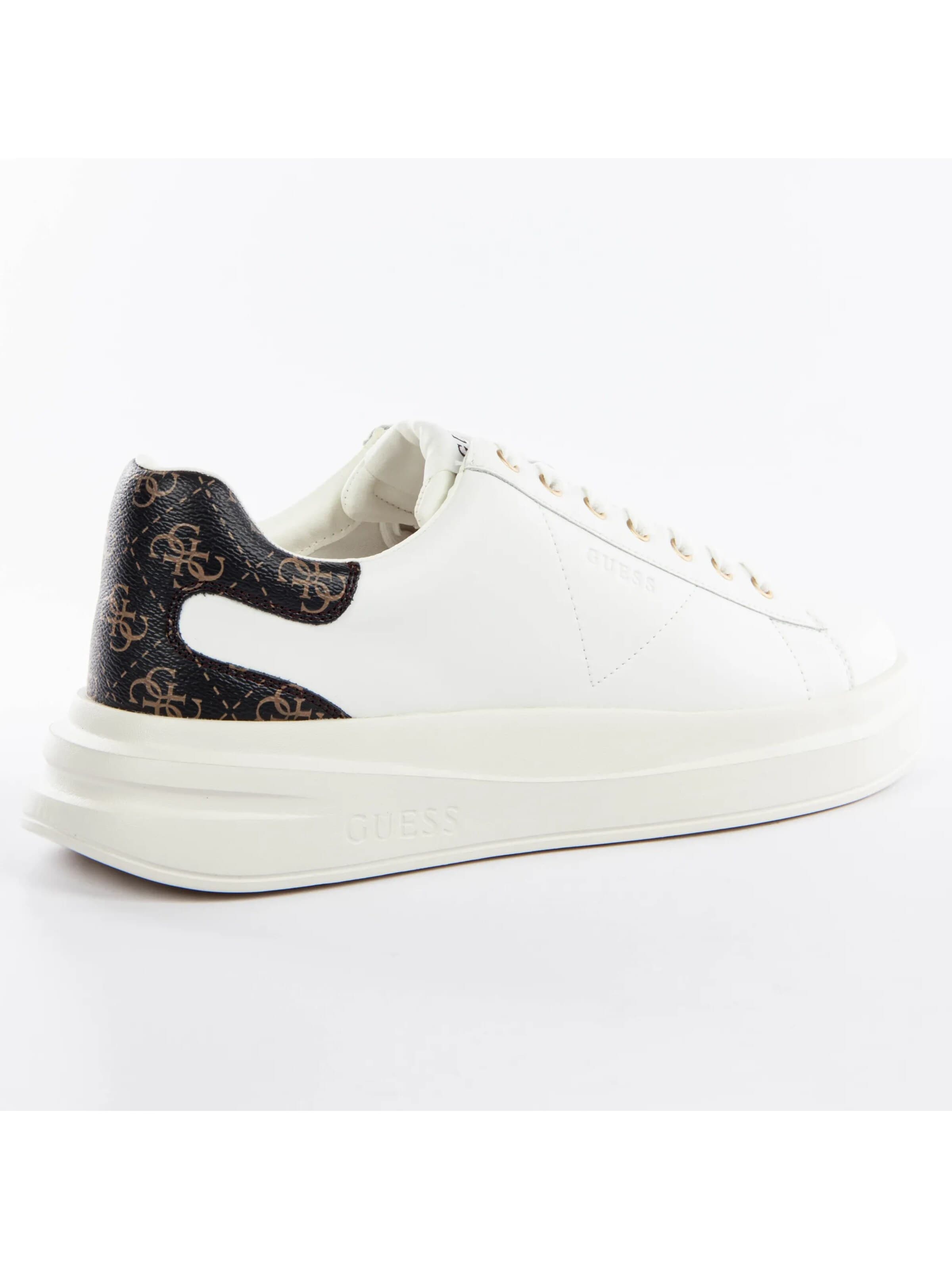 GUESS - Zapatos con cordón 'Elba' en blanco