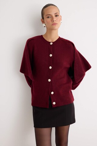 Trendyol Gebreid vest in Rood: voorkant