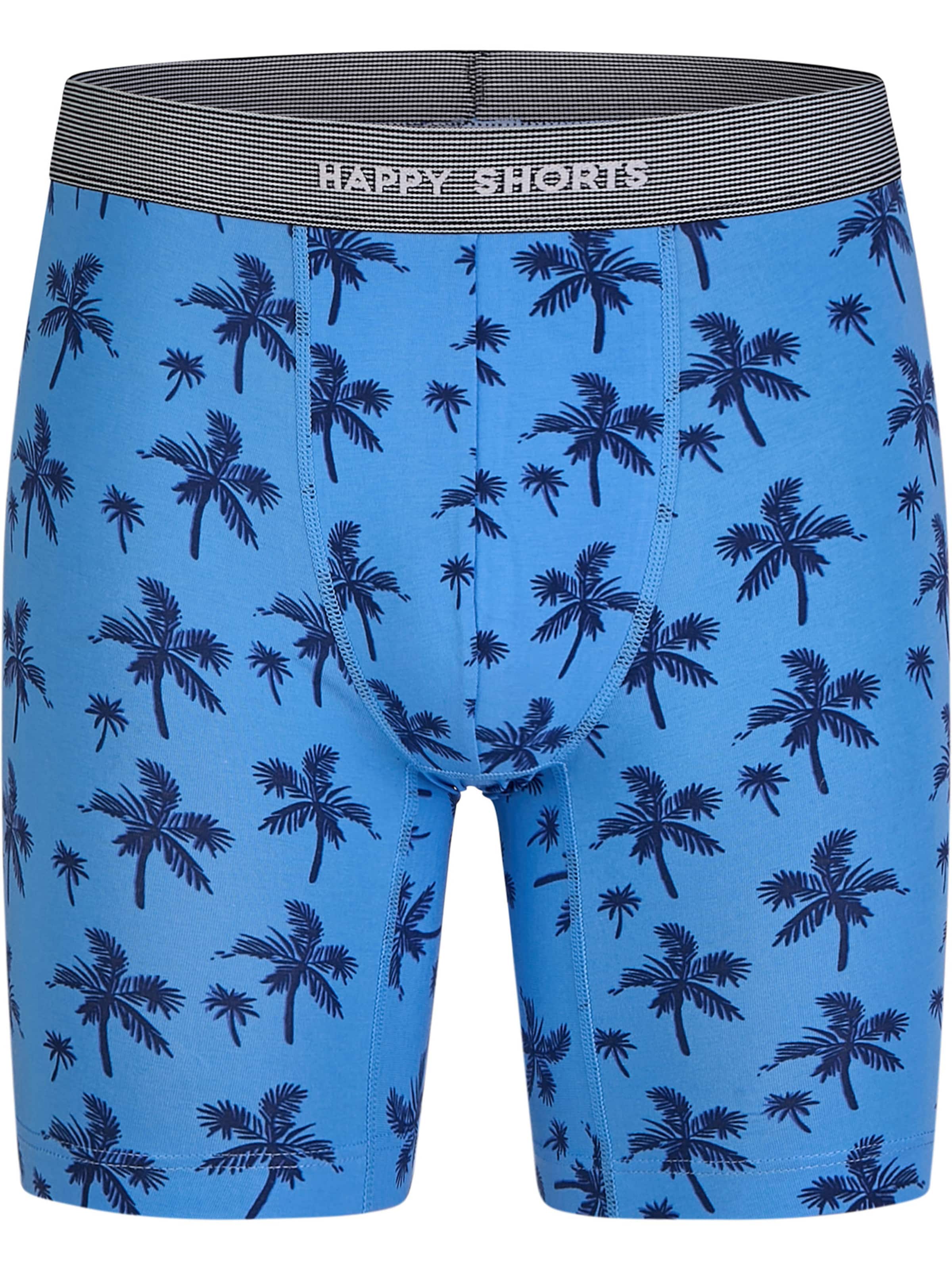 Happy Shorts - Boxers ' Motive ' em azul