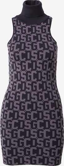 GCDS Robes en maille en violet / noir, Vue avec produit