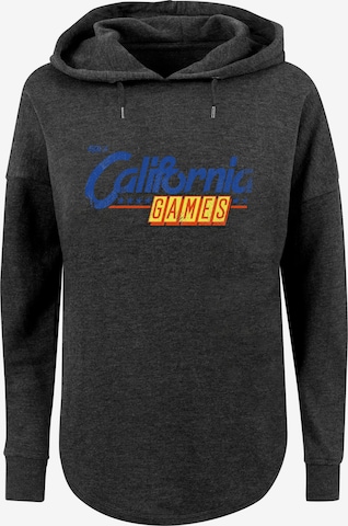 F4NT4STIC Sweatshirt 'Retro Gaming California GAMES LOGO' in Grey: front