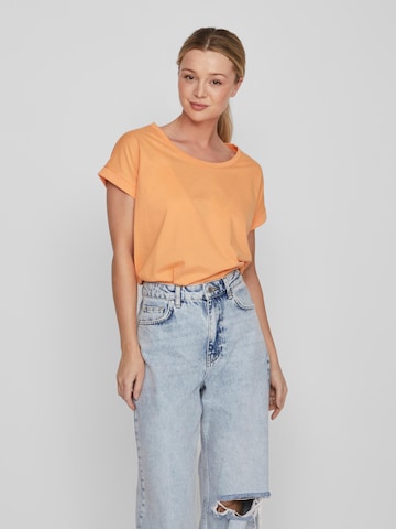 VILA Shirt 'Dreamers' in Orange: front