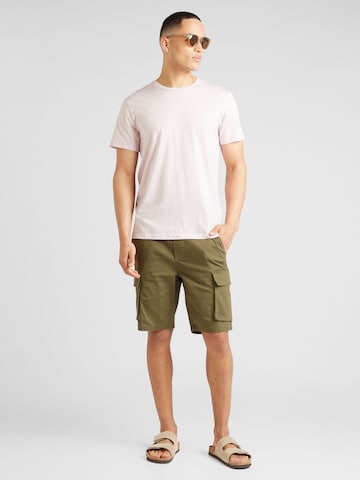 Only & Sons Regular Cargo Pants 'CAM' in Green