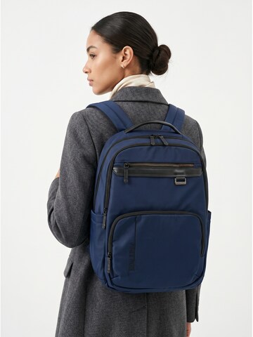 Zaino 'Zaino Unisex Coveri 100% Poliestere - Design Minimalista' di Coveri Collection in blu