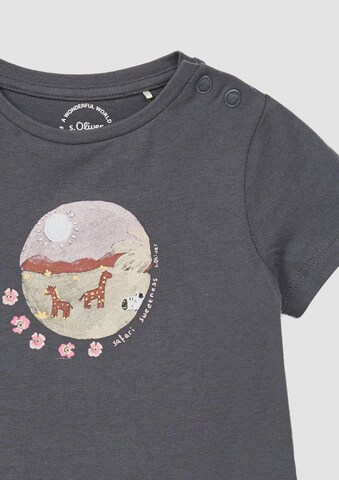 s.Oliver T-Shirt in Grau