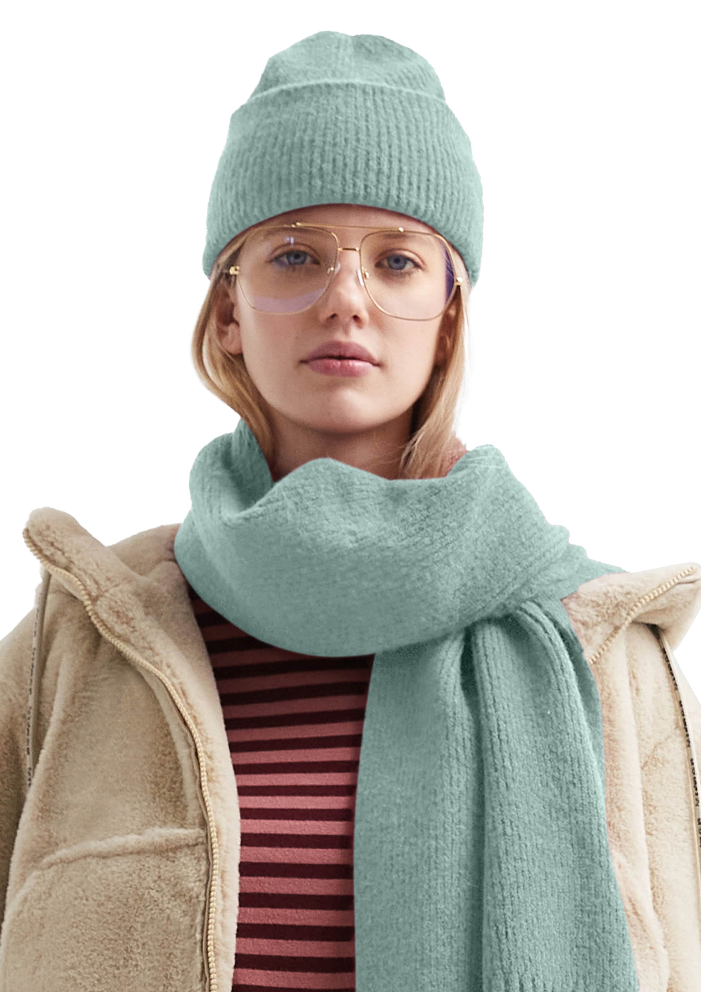 Bonnet QS en bleu : devant