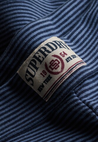 Superdry & Co Slimfit Broek 'Athletic Essentials' in Blauw