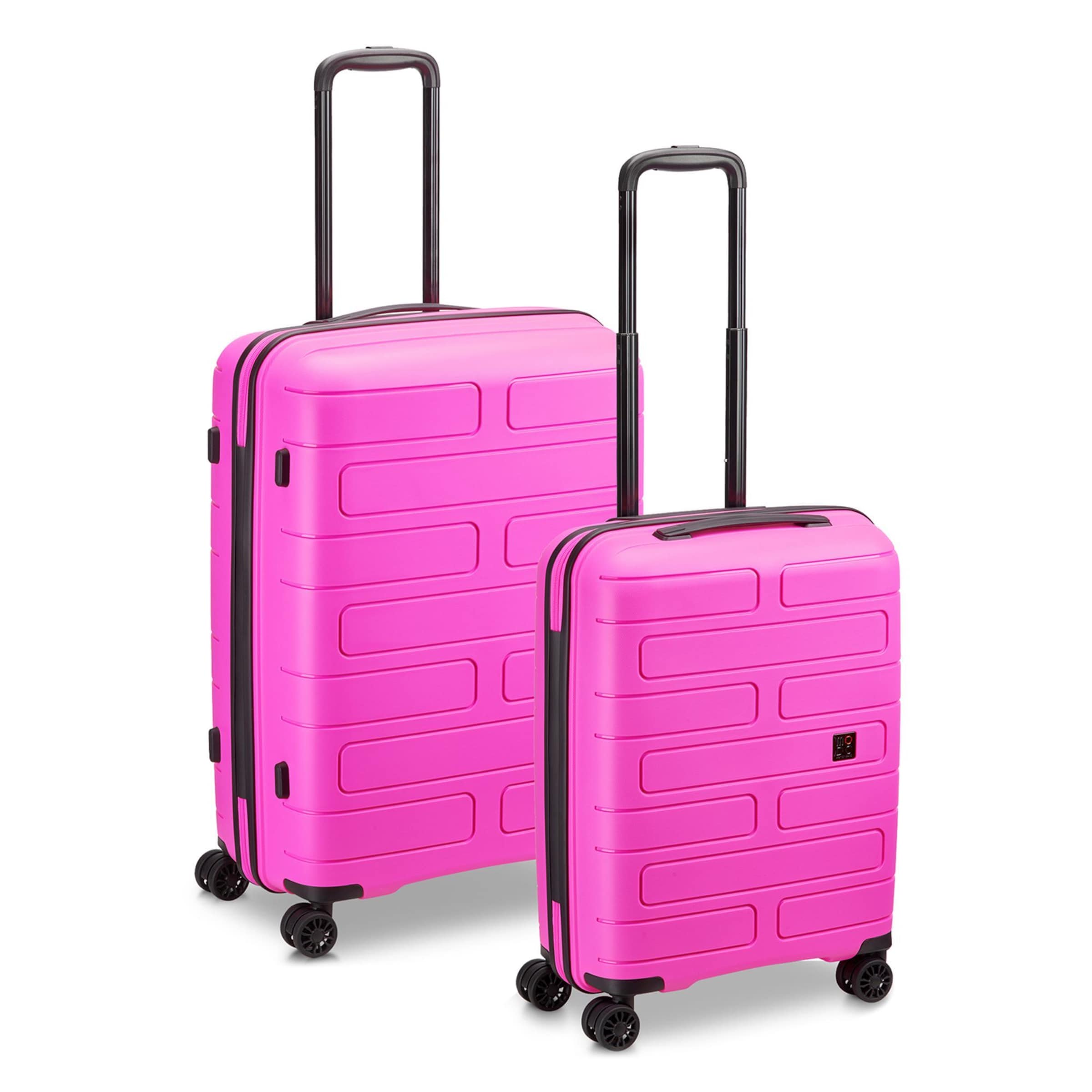 MODO by Roncato Suitcase Set 'Supernova 2.0' in Pink: front