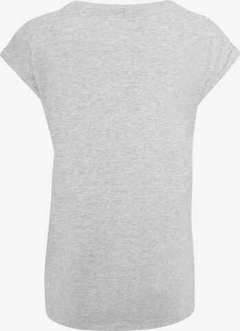 T-shirt 'Queen Classic Crest Blk' F4NT4STIC en gris