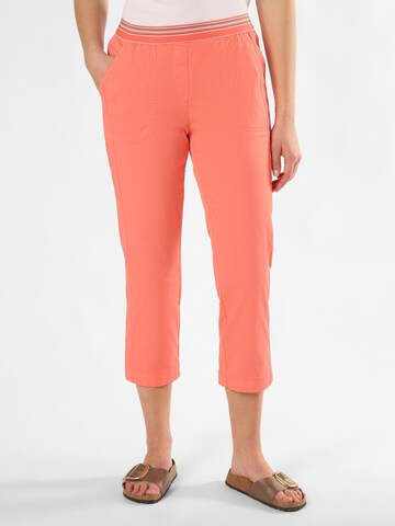 TONI Regular Chino 'Sue' in Oranje: voorkant