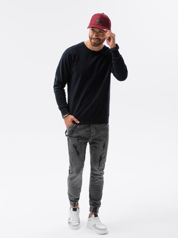 Ombre Sweatshirt 'B1146' in Black